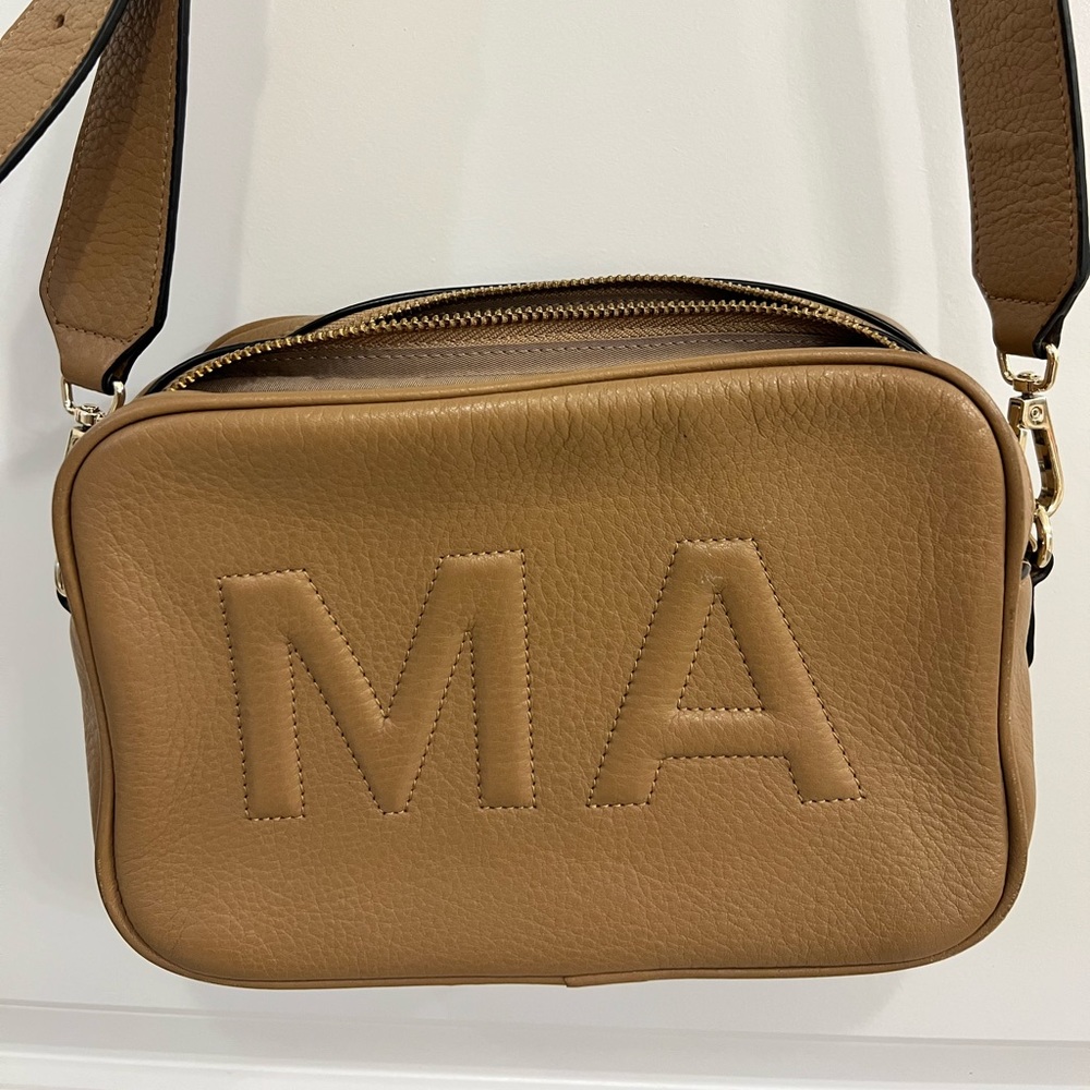 Leatherology purse initials MA